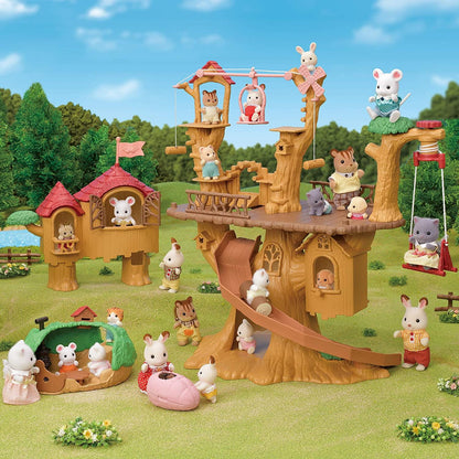 Sylvanian Families Baby Ropeway Park Toy Playset for Ages 3 and Up