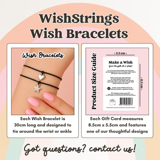 WishStrings ‘Love Between Friends Knows No Distance’ Wish Bracelet