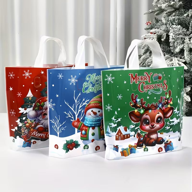 Christmas Gift Carrier Bag - Assorted Colours