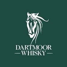 Dartmoor Whisky logo with white horse icon and text