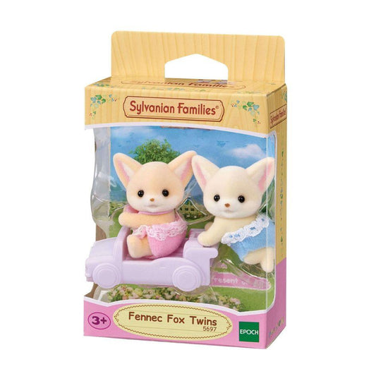 Sylvanian Families Fennec Fox Twins Toy Playset for Ages 3 and Up