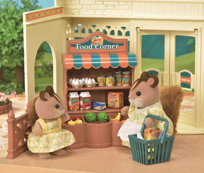 Sylvanian Families Grocery Market Toy Shop Playset for Ages 3 and Up