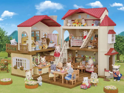Sylvanian Families Red Roof Country Home Secret Attic Playroom Ages 3+