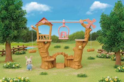 Sylvanian Families Baby Ropeway Park Toy Playset for Ages 3 and Up