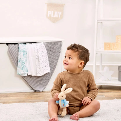 Peter Rabbit Muslin & Soft Toy Gift Set