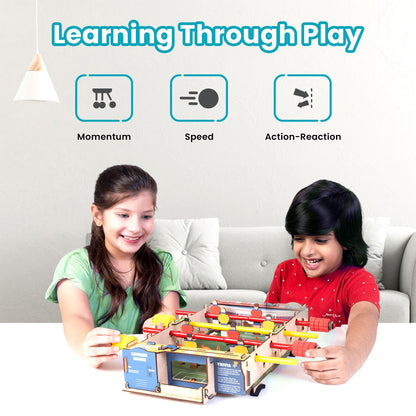 Smartivity Foosball - Build-It-Yourself Multiplayer STEAM Board Game