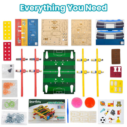Smartivity Foosball - Build-It-Yourself Multiplayer STEAM Board Game