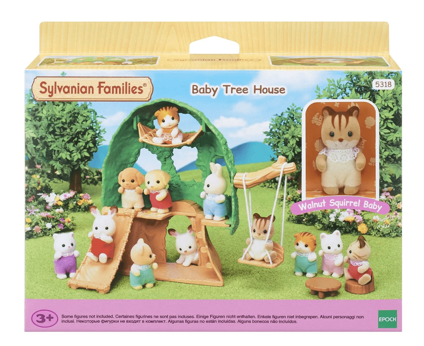 Sylvanian Families Baby Tree House Toy Playset for Ages 3 and Up