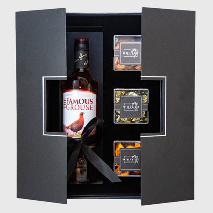 Whisky Hamper Gift Box Famous Grouse Whisky with Paired Treats