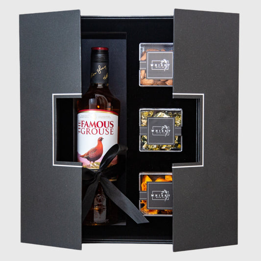 Whisky Hamper Gift Box Famous Grouse Whisky with Paired Treats