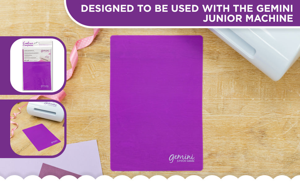 Gemini Junior Rubber Embossing Mat 6"X9"