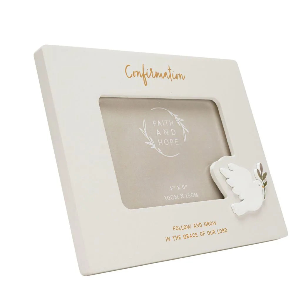 Faith & Hope Photo Frame 6'' x 4'' - 1st Confirmation