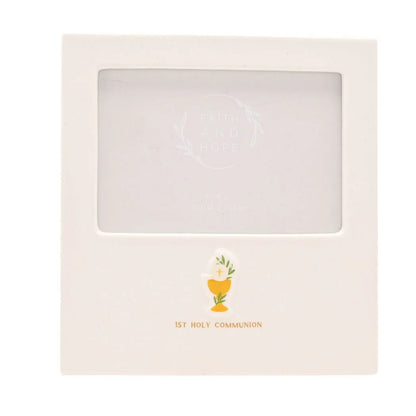 Faith & Hope Ceramic Frame 6'' x 4'' - Communion