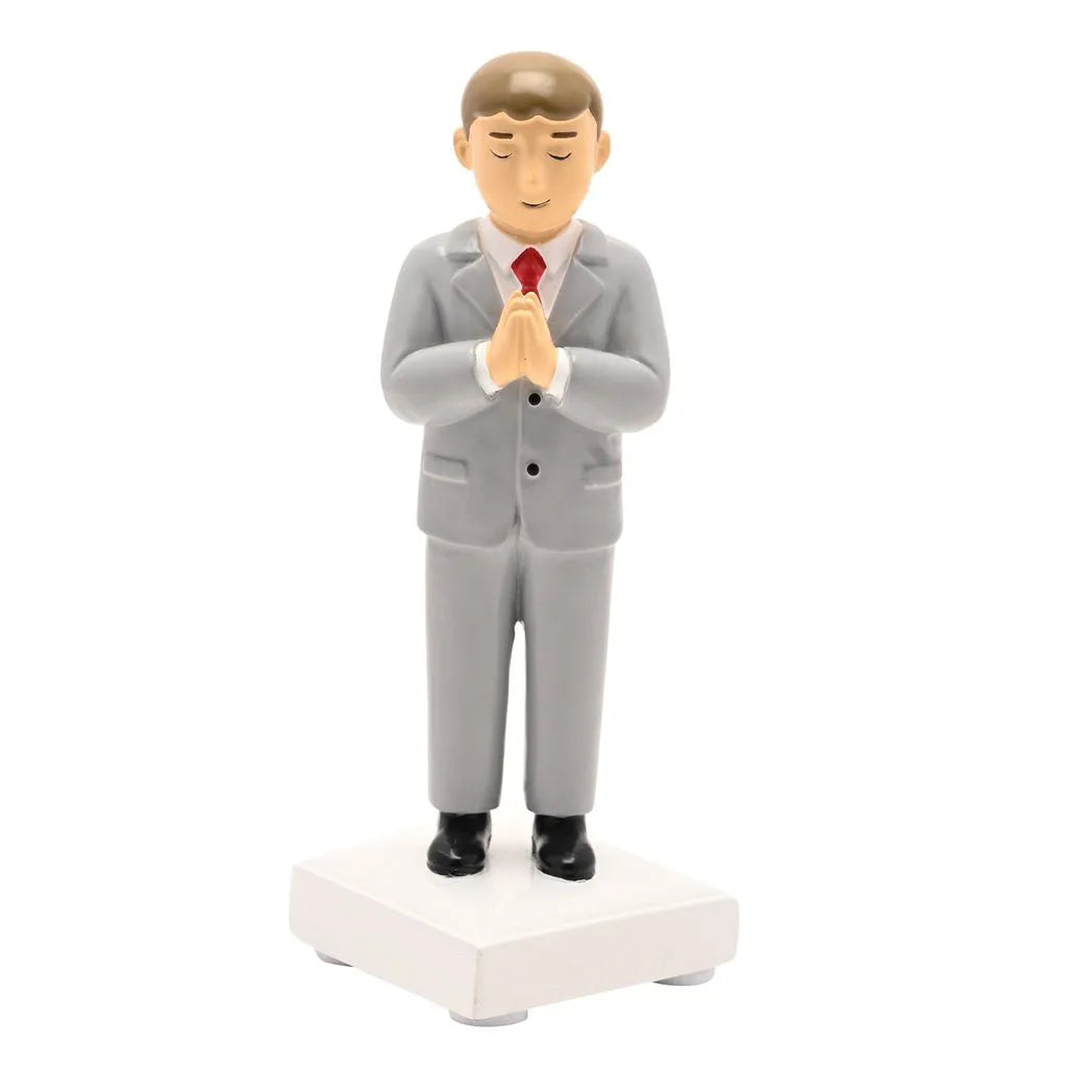 Faith & Hope Figurine - Communion Boy - Brown Hair