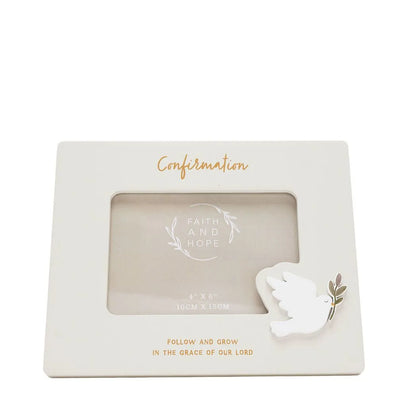 Faith & Hope Photo Frame 6'' x 4'' - 1st Confirmation
