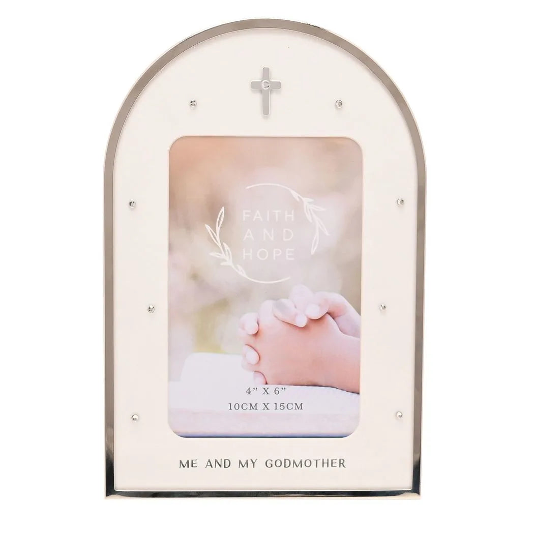 Faith & Hope Arch Frame 4'' x 6'' - Me & My Godmother