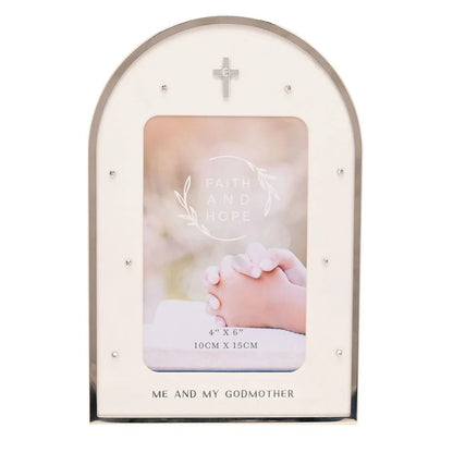 Faith & Hope Arch Frame 4'' x 6'' - Me & My Godmother