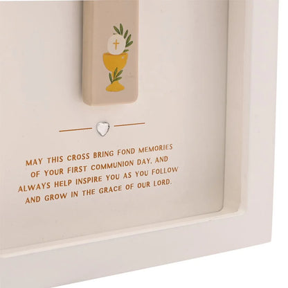 Faith & Hope Framed Plaque - 1st Communion