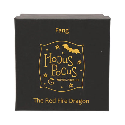 Fang Hocus Pocus The Red Fire Dragon novelty box packaging