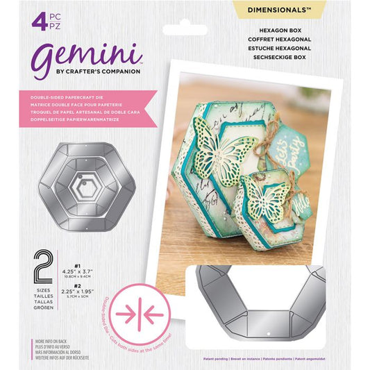 Gemini Dimensionals Double-Sided Die ~ Box Dies