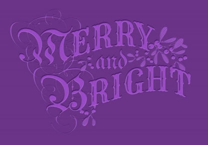 Gemini 5 x 7 3D Embossing Folder - Merry and Bright