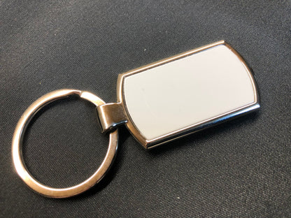 Personalised Metal Photo Key Ring Key Chain