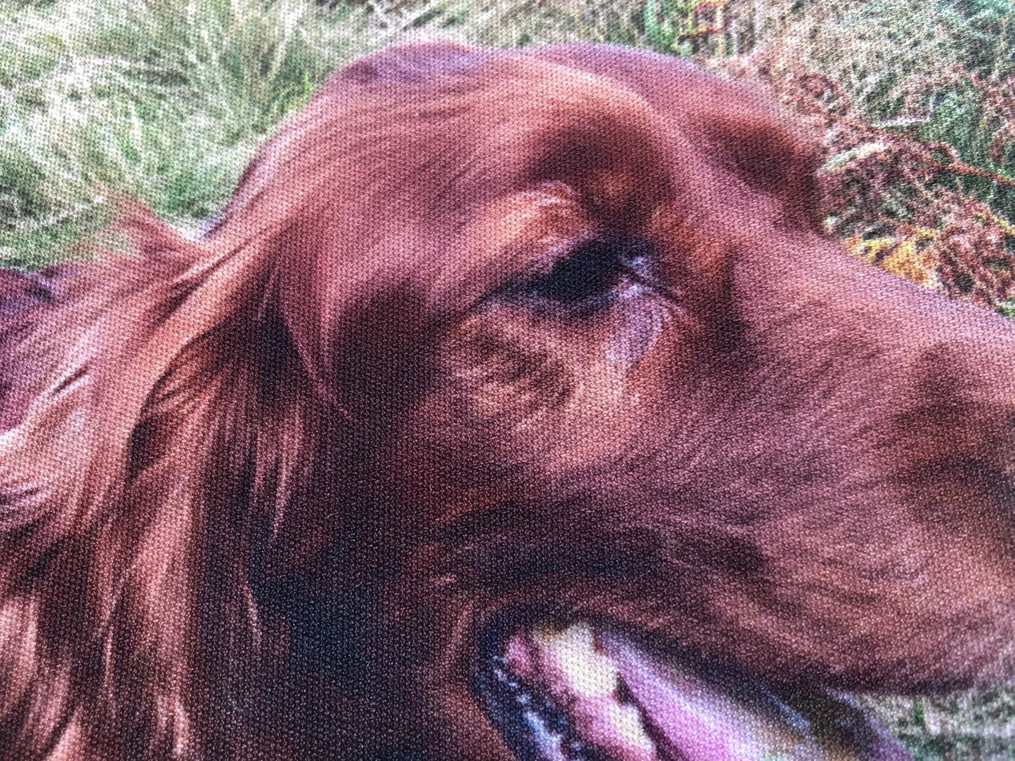 Personalised Mouse Mat ~ Photo Logo Message