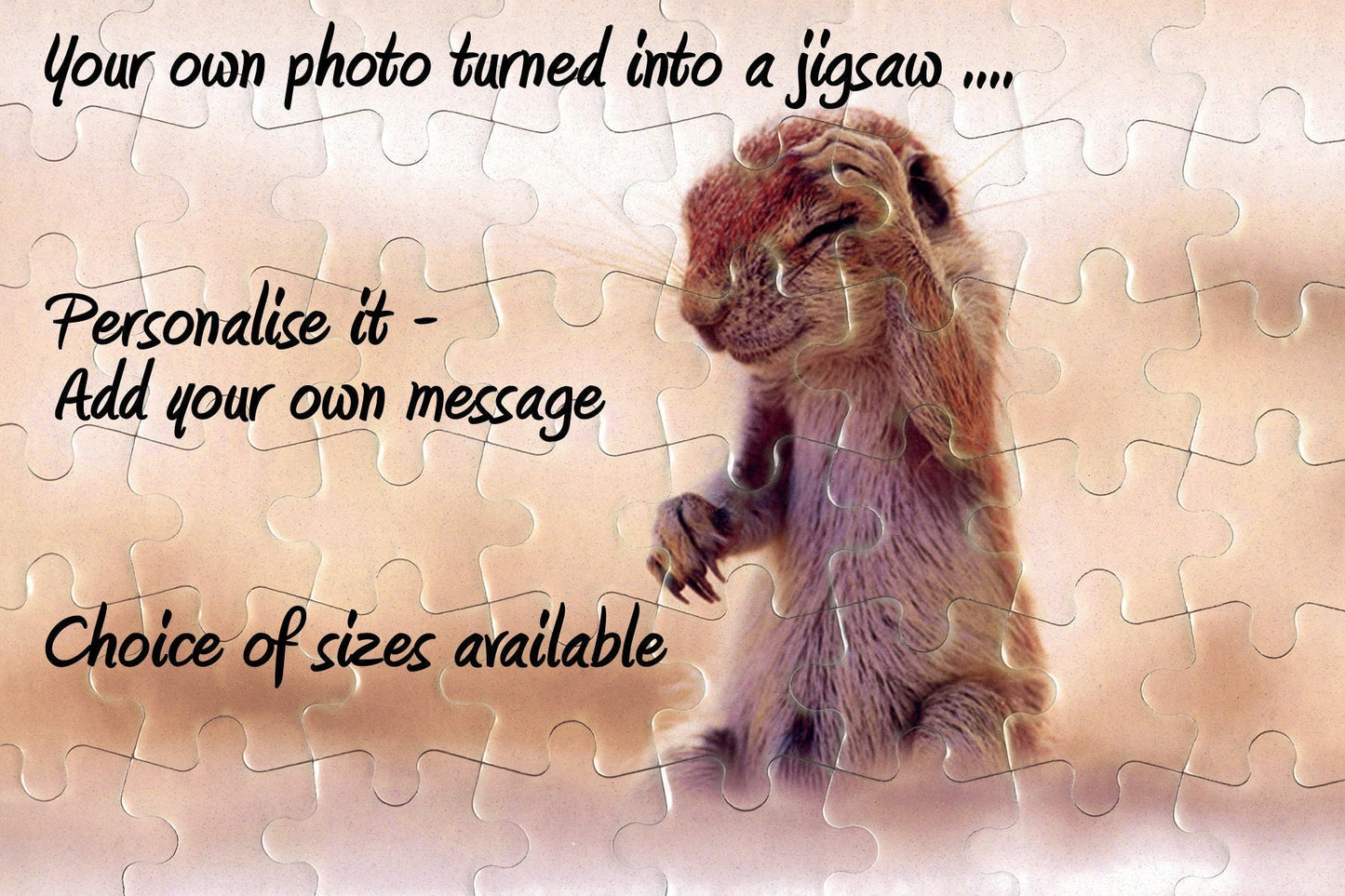 Personalised Photo Jigsaw ~ Christmas, Birthdays, Baby, Weddings, Holidays