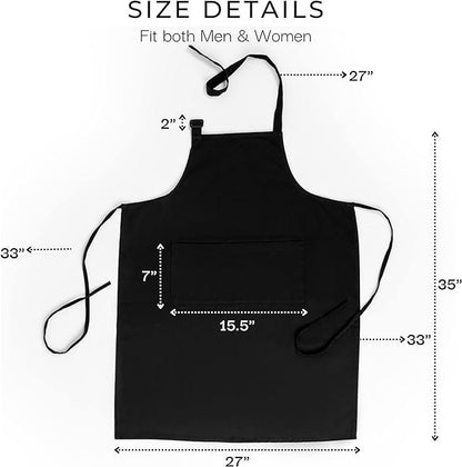 Personalised Printed Cotton Apron With Pockets - Grandma