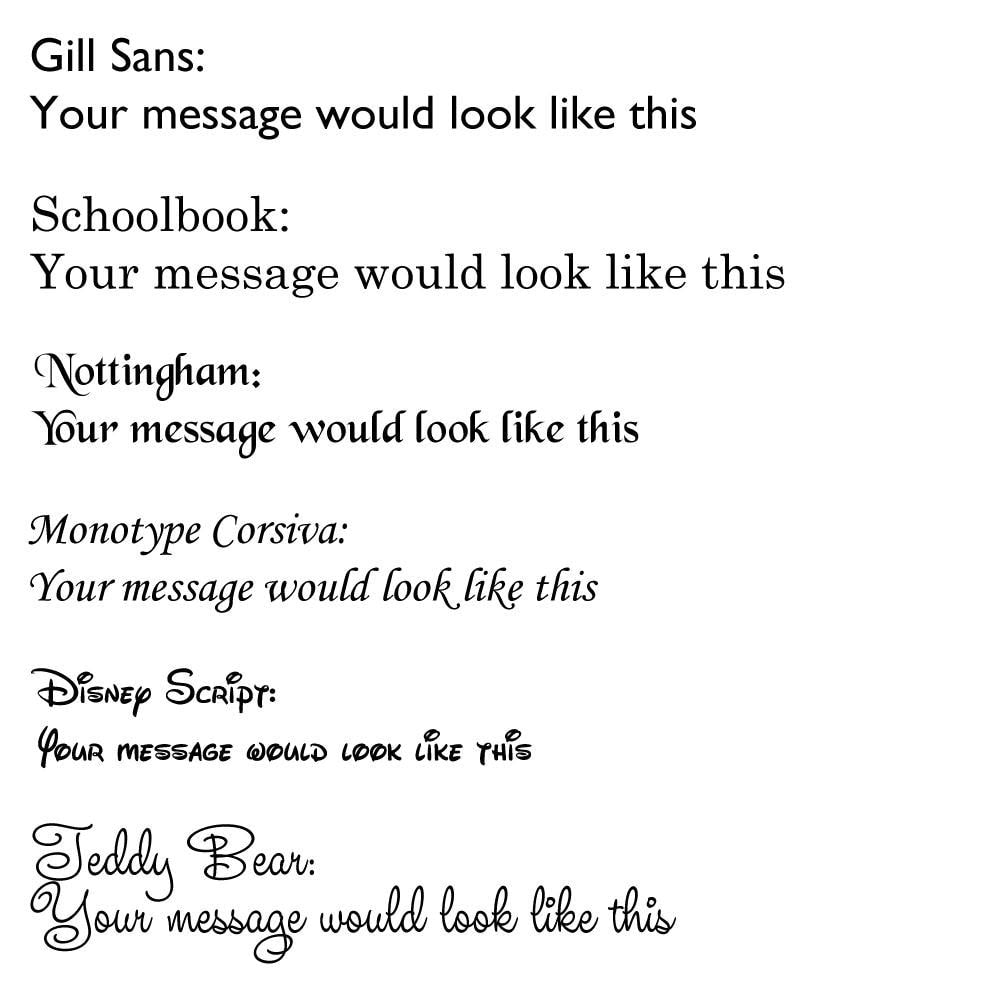 Personalised Childs Round Acacia Wood Stool