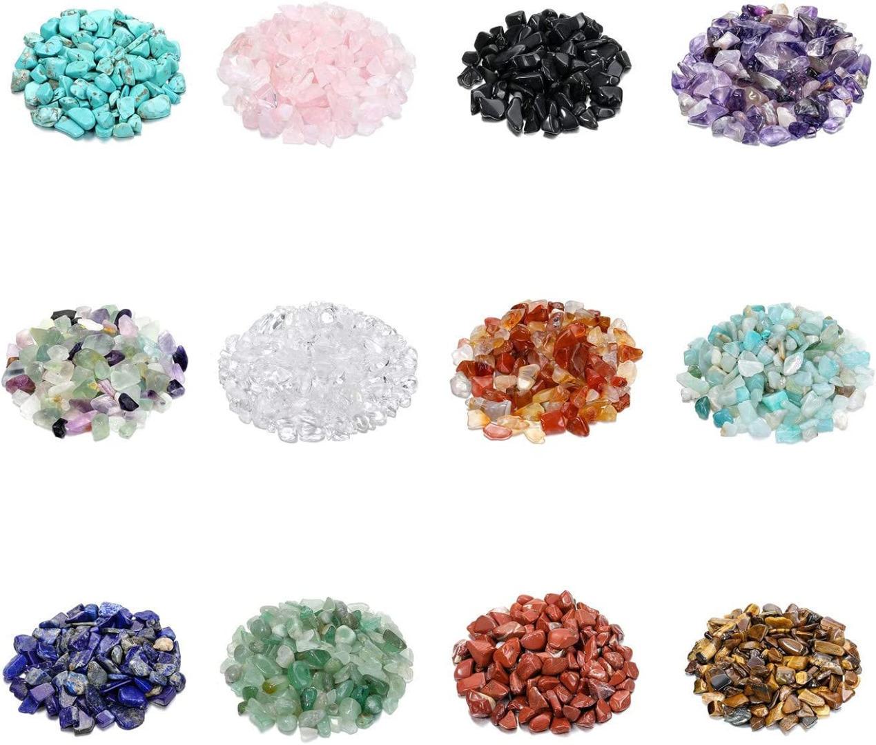 Crystal/Gemstone Wishing/Healing Bottle - Relaxation/meditation/jewellery - Medium