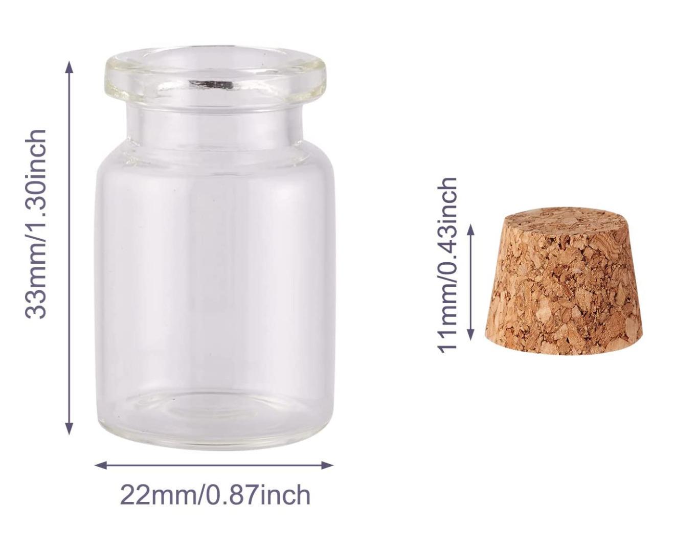 Crystal/Gemstone Wishing/Healing Bottle - Relaxation/meditation/jewellery - Medium