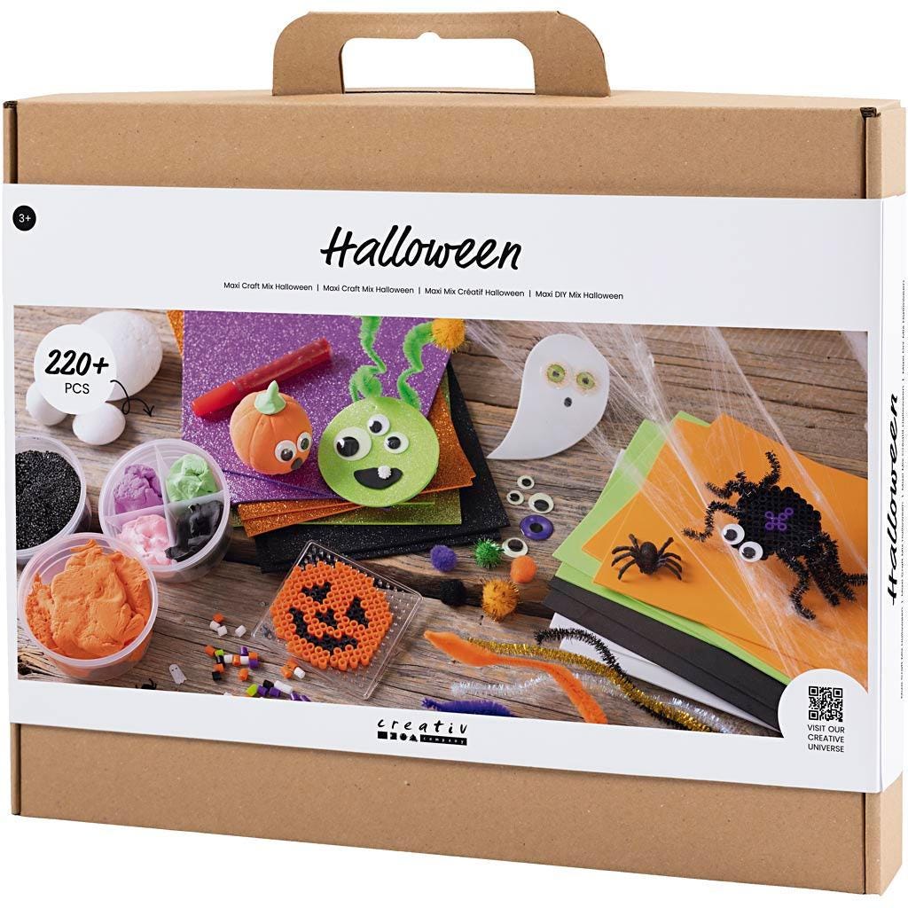 DIY Halloween Decorations Kit - Creative Mix - 220 Pieces