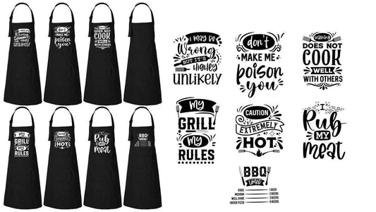 Bbq Humour Cotton Aprons