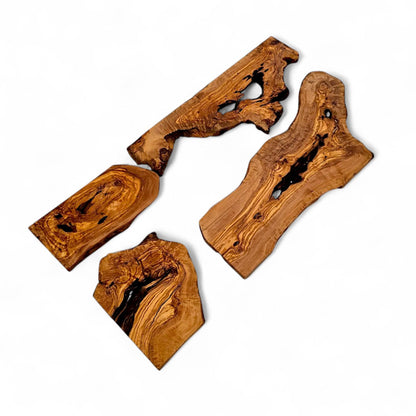 Olive Wood Pieces for DIY, Epoxy, Resin, Art, Olive Wood Slabs