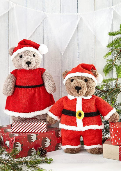 King Cole Pattern Book - Christmas Knits Book 9 - Teddy Bear Costumes