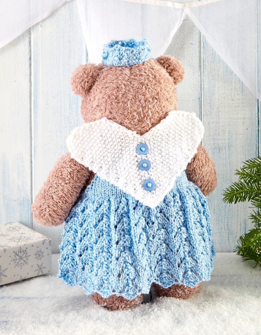 King Cole Pattern Book - Christmas Knits Book 9 - Teddy Bear Costumes