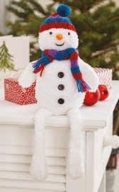 King Cole Christmas Knits Book 4 - Baubles Tea Cosy Cushion Stocking Garland & Shelf Sitters