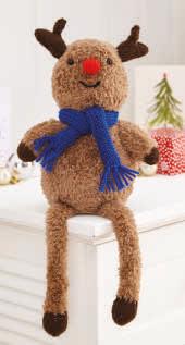 King Cole Christmas Knits Book 4 - Baubles Tea Cosy Cushion Stocking Garland & Shelf Sitters