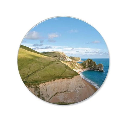 Personalised Circular Fridge Magnet Size 63mm