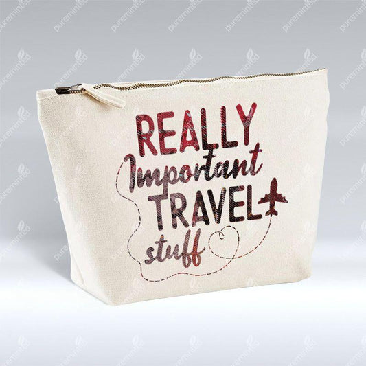 Really Important Travel Stuff - Zip Pouch