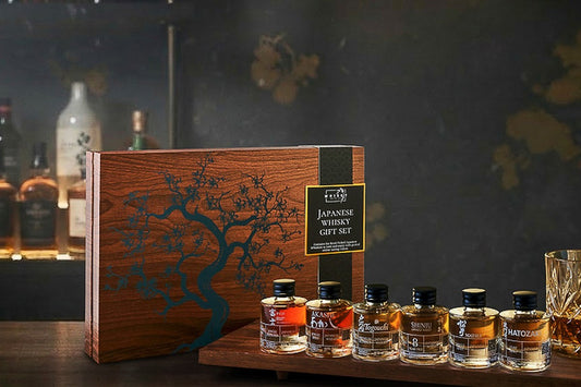 Whisky With Us Japanese Whisky Tasting Set – 6 Premium Miniature Japanese Whiskies