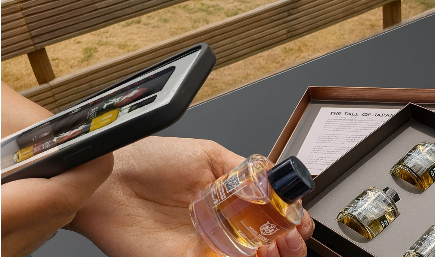 Whisky With Us Japanese Whisky Tasting Set – 6 Premium Miniature Japanese Whiskies