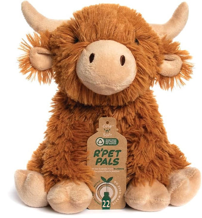 Lesser & Pavey R'Pet Pals Hughie Sittin Cow XL Teddy Bear