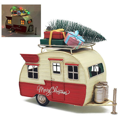 Christmas Transport LED Caravan Decoration
