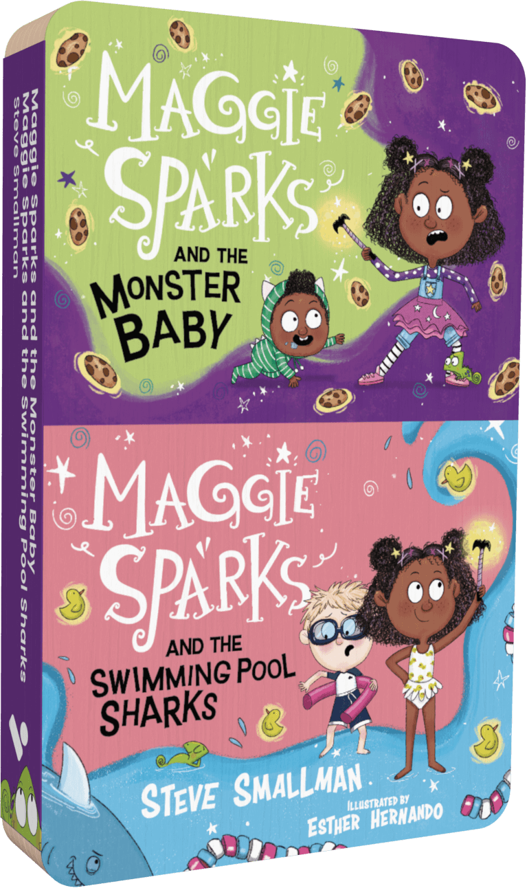 Maggie Sparks and the Monster Baby & Maggie Sparks and the Swimming Pool Sharks (Audiobook)