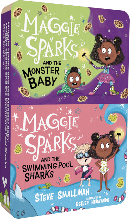 Maggie Sparks and the Monster Baby & Maggie Sparks and the Swimming Pool Sharks (Audiobook)
