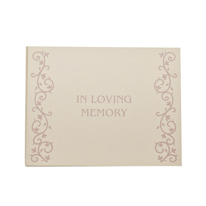 Juliana "In Loving Memory" Book of Condolence