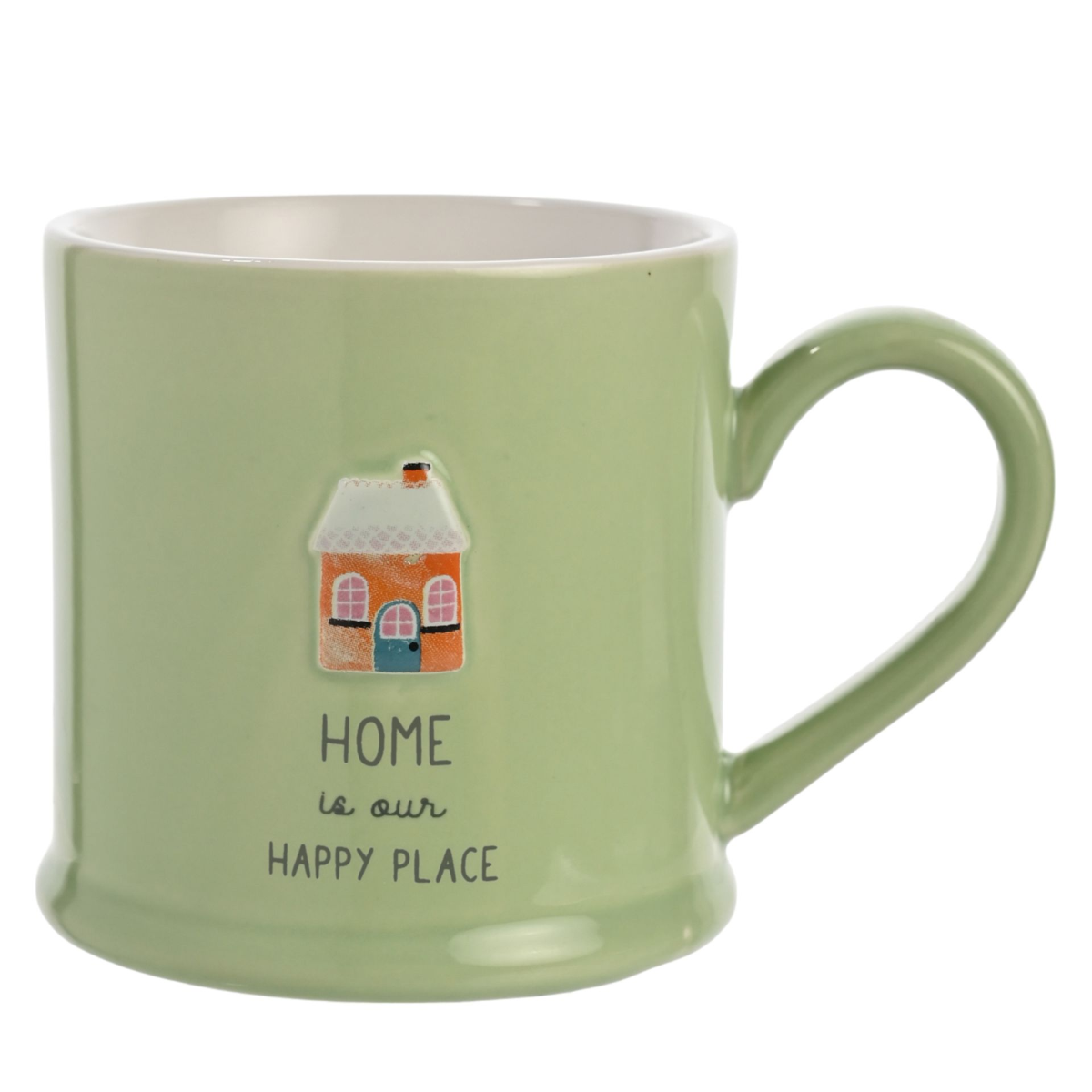 Love Life Embossed Mug - Home