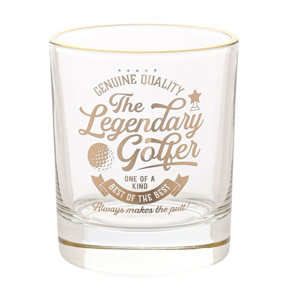 Harvey Makin Legend Tumbler Glass - Golf